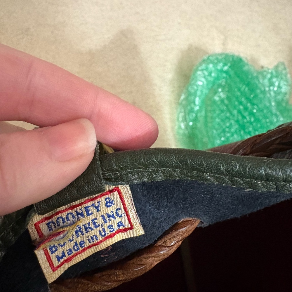 Vintage Dooney & Bourke Rainbow Teton Bucket Bag AWL Tri Color EUC - Picture 12 of 12